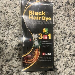 Black Hair Dye Shampoo